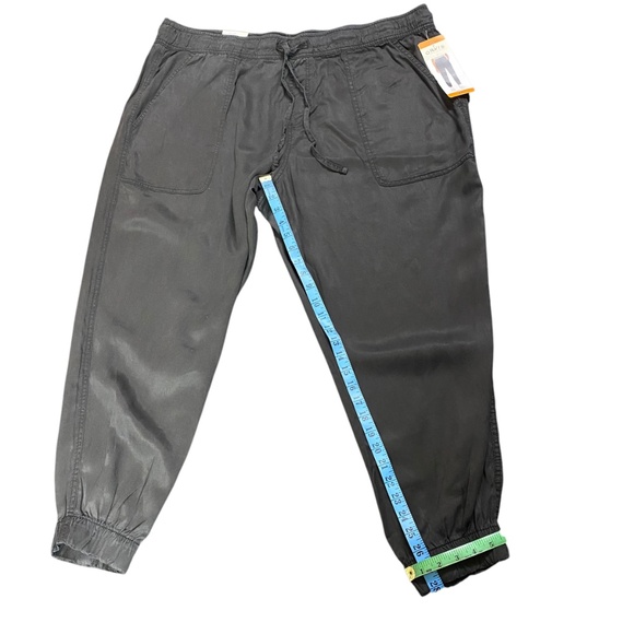 Orvis Womens XXL Pants Joggers Black Pull On Lyocell Lightweight Comfy NEW - Picture 4 of 10